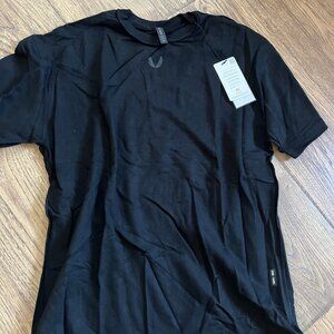 ASRV Men's French Terry Oversized Tee Black NWT New WIth Tags Size Medium